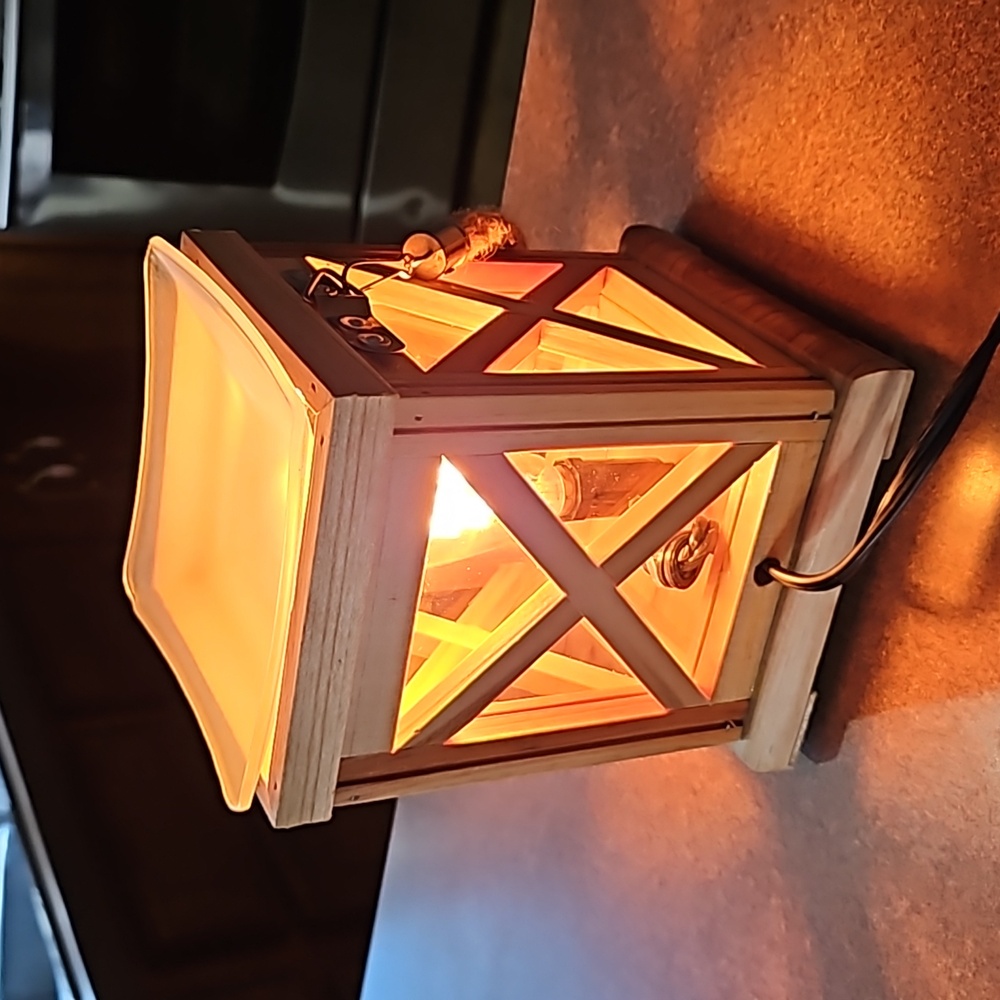Wooden Lantern For Wax Melts!!! - Picture 6 of 12